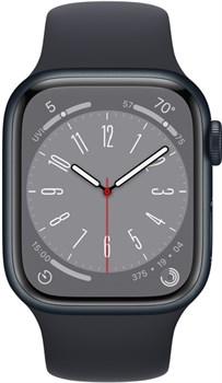 Смарт-часы Apple Watch Series 8 41 мм Aluminum черный - фото 6541