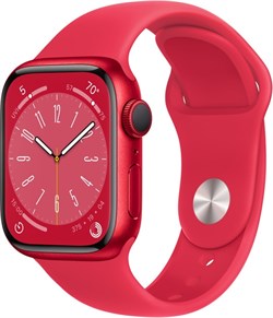 Смарт-часы Apple Watch Series 8 41 мм Aluminum красный - фото 6546