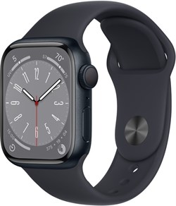 Смарт-часы Apple Watch Series 8 45 мм Aluminum черный - фото 6556