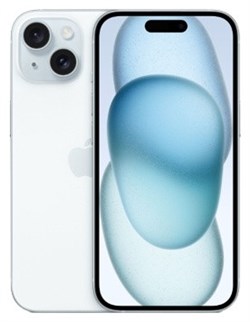 Смартфон Apple iPhone 15 128Gb голубой - фото 7373