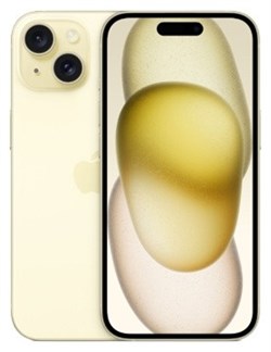 Смартфон Apple iPhone 15 256Gb желтый - фото 7417